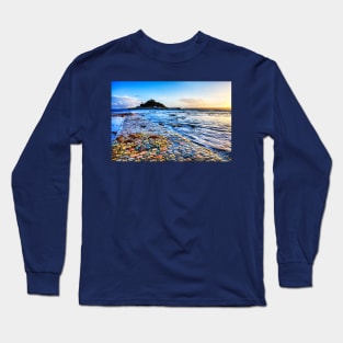 St Michael's Mount Causeway, Cornwall Long Sleeve T-Shirt